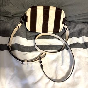 Tory Burch Perry Bombe Striped Crossbody